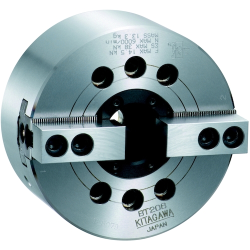Kitagawa 2-Claw Hollow Power Chuck Chuck Chuck外径169mm
Power Chuck BT206