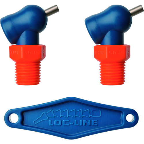 Loc-Line 1/4&ldquo; XR，HPT喷嘴&phi;2.2mmx 6.4mm用螺钉x 2 NL72085