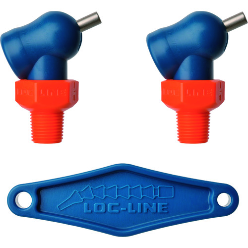 Loc-Line 1/8&ldquo; XR，HPT喷嘴&phi;2.2mmx 6.4mm用螺钉x 2 NL72045