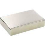 Magever Neododmium Magnet Square 20 x 8 x 2 N35（10件） 1020008025691