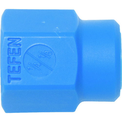 Loc-Line Tefen 1/4&ldquo; -1/8&rdquo;雌螺纹管reeducer x 20 NL41755