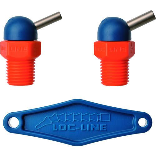 Loc-Line 1/4英寸CT，HPT喷嘴&phi;3.0mmx 12.7mm用螺钉x 2 NL72070