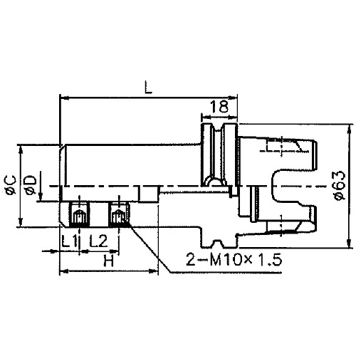Winwell KM63XMZ-EM/侧锁支架 KM63XMZ-EM32-90Y-D