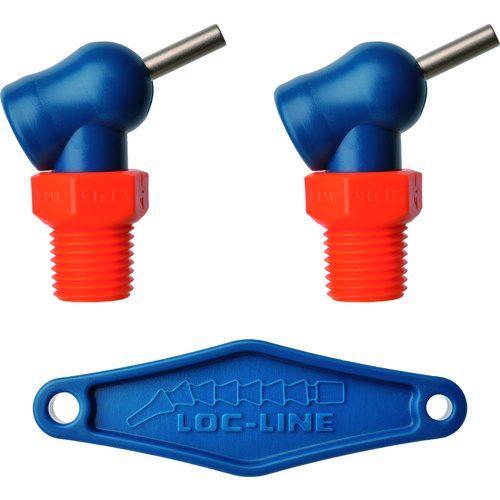 Loc-Line 1/4&ldquo; XR，HPT喷嘴&phi;2.2mmx 12.7mm用螺钉x 2 NL72086
