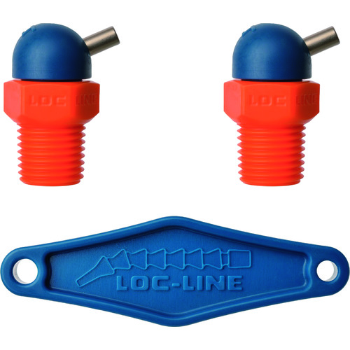 Loc-Line 1/4英寸CT，HPT喷嘴&phi;3.0mmx 6.4mm用螺钉x 2 NL72069