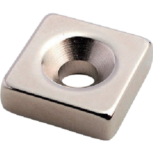 Niroku Seisakusho NK161 Neododmium 8x8x2-M2.5 Countersink孔（N40）
新磁铁磁铁 NK161