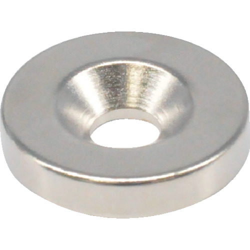 Trusco Neododymium圆形磁铁，带板螺钉外径20mm x 4mm m5 1pc
带有圆形倒计时螺丝孔的霓虹磁铁 T20R04-M5