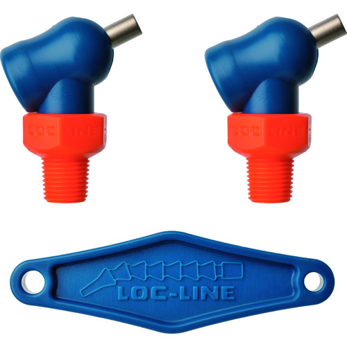 Loc-Line 1/8&ldquo; XR，HPT喷嘴&phi;4.1mmx 6.4mm用螺钉x 2 NL72053