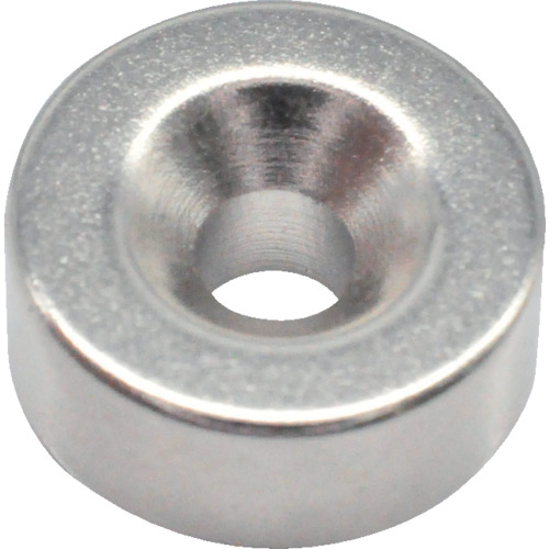 Trusco Neododmium圆形磁铁，带板螺钉外径12mm x 5mm m3 1pc
带有圆形倒计时螺丝孔的霓虹磁铁 T12R05-M3
