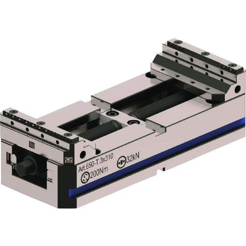 Geraldi紧凑型G-Vice 650 T3 123WX 260mm
紧凑的抓地力 GR650T3X260