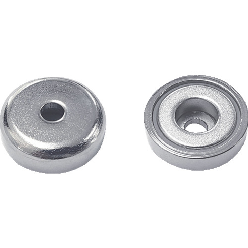 Simotec neododymium cap磁铁&phi;20x&phi;4.5x 7.2（M4步孔/磁铁内径&phi;8）
霓虹灯帽磁铁 NMCP0013