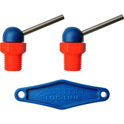 Loc-Line 1/4&ldquo; CT，HPT喷嘴&phi;1.6mmx 31.8mm用螺钉x 2 NL72063