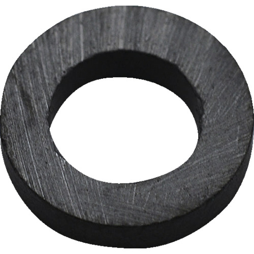 Trusco铁氧体磁铁圆形，孔，外径14mm x厚度3mm，1件
铁氧体磁铁，带有圆形和孔 TF14RA-1P