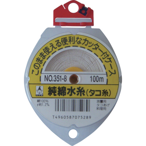 Takumi Case搭配纯棉水线切割机，第8号
纯棉花绳 351-8