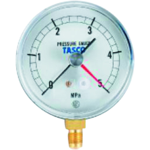 Tasco75&phi;Flare型压力表（5.0MPA安装针类）
耀斑型压力表（针式式压力量表） TA148AF-250