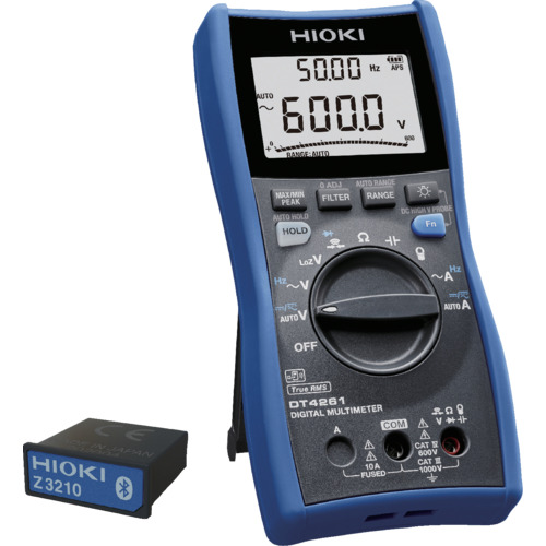 HIOKI数字万用表无线套件DT4261-90
数字万用表/无线适配器 DT4261-90
