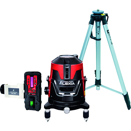 Shinwa Laser Robo Lexia 51红色接收器/三脚架套装 70945