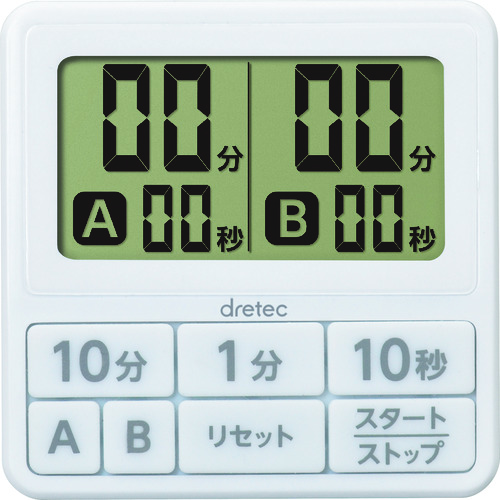 Dropec双计时器白色
计时器 T-551WT