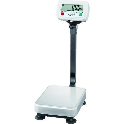 A＆D防尘和防水数字支架量表SE系列（带有极点）容量60kg 低显示10G测量锅尺寸W300 x D380mm
防水数字基础规模 SE60KAM