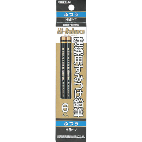 塔吉马建造甜铅笔 - 正常（HB）6件
铅笔 KNE6-HB