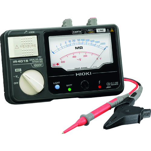 HIOKI模拟绝缘电阻表（单个范围）IR4015-10
模拟绝缘测试仪 IR4015-10