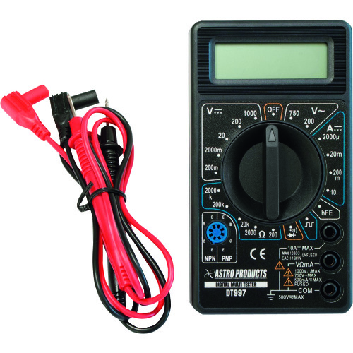 Astro Products Digital Multi-Tester DT997
测试仪 2001000009978