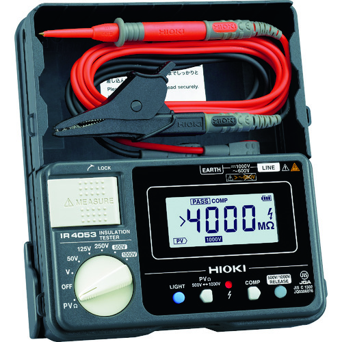HIOKI绝缘电阻表IR4053-10太阳能发电系统
绝缘测试仪IR4053 IR4053-10