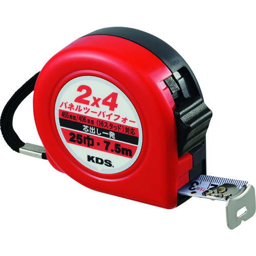 KDS凸面板2乘四个NEO LOCK 25宽度，7.5
面板2 x 4测量胶带 PS2575BBP
