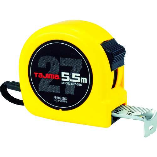 [停产] Tajima Lock 27 555万，比例等于鳞片
测量胶带 L27-55SBL