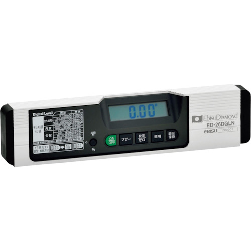 EBISU钻石数字级260mm
数字水平 ED-26DGLN