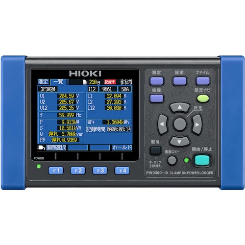 Hioki夹具电源记录器
电源记录器上的夹具 PW3360-10