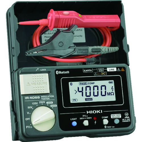 Hioki数字绝缘电阻表（5范围）IR4055-11
绝缘测试仪 IR4055-11