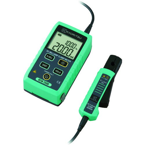 Kyoritsu 2500 DC Milliamp夹具仪表
DC毫安夹仪表 KEW2500