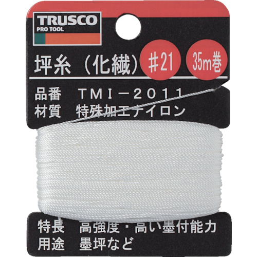 Trusco Tsubo（合成光纤）＃21 35m卷
标记的字符串 TMI-2011