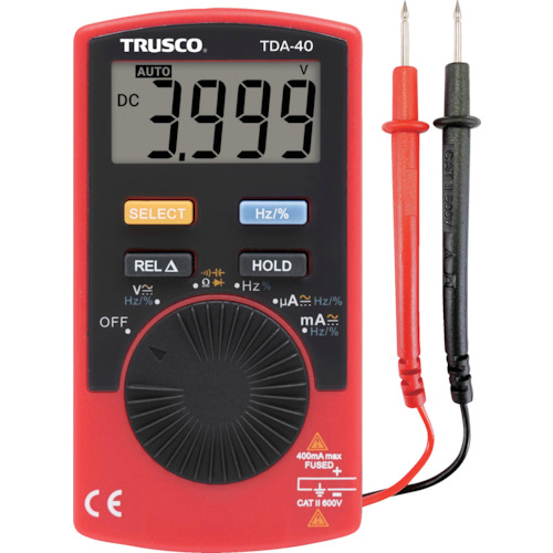 Trusco数字卡万用表
数字卡多年份 TDA-40