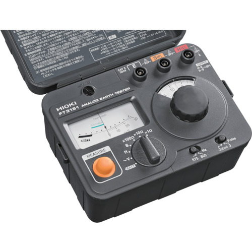 ＨＩＯＫＩ　接地抵抗计　ＦＴ３１５１　书类３点付　
Analog Insulation Resistance Tester FT3151SYORUI3TENTUKI