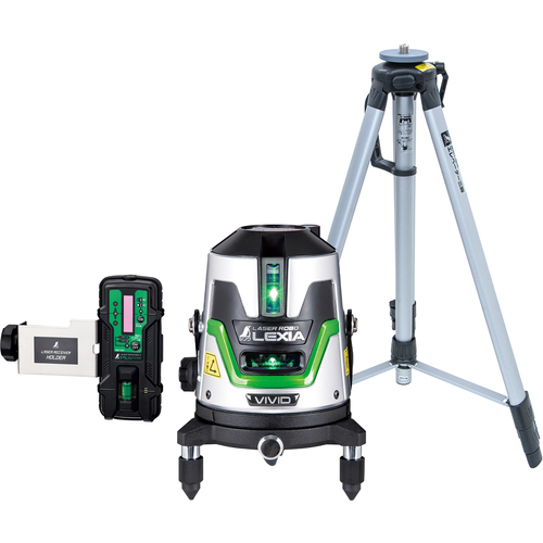 Shinwa Laser Robo Lexia生动51绿色接收器/三脚架套装 70856
