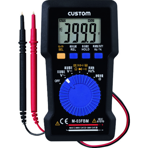 定制数字万用表
数字万用表 M-03FBM