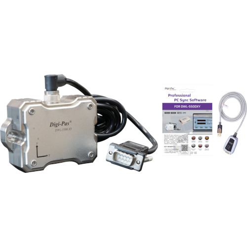 JSBTECH数字-PAS DWL5500XY Pro-Version高性能2轴数字倾斜传感器&plusmn;0.001&deg;
倾斜传感器digi-pas pro-version 2-05521-99