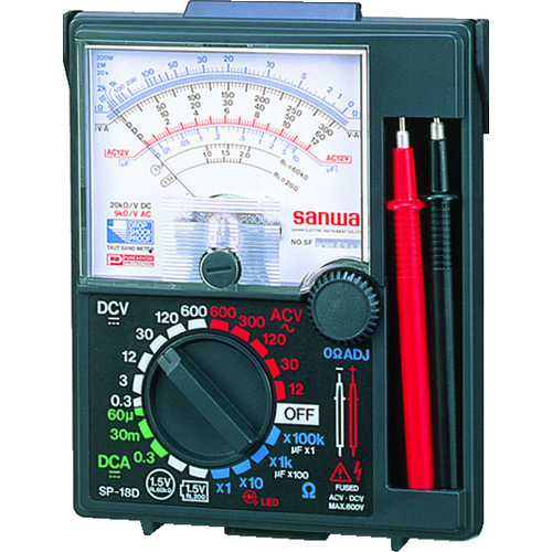 Sanwa Analog Multi-Tester Protective Case集成了
模拟多元化 SP-18D