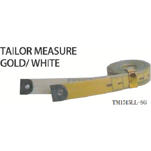 Promart Taylor Major 150万，边距，白/金
裁缝措施 TM1515LL-SG