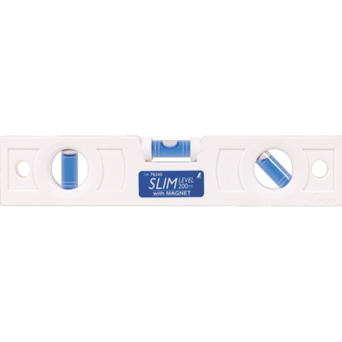 Shinwa Slim Level 200mm白色磁铁包括
塑料纤细水平 76340