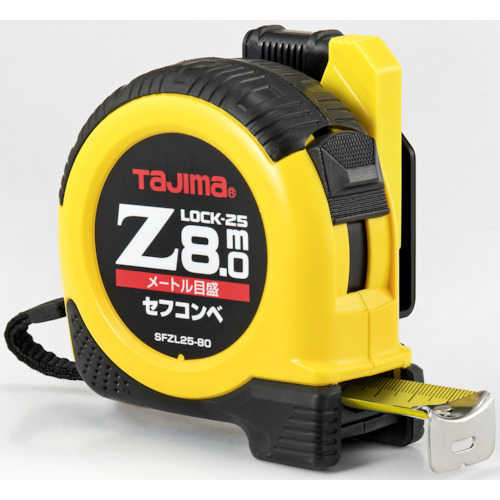 Tajima CEF传达Z Lock 25 8.0m米尺泡泡
测量胶带 SFZL25-80BL