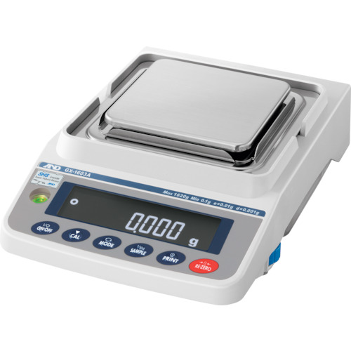 内置重量1620g/0.001g的A＆D通用电子平衡
电子平衡 GX1603A