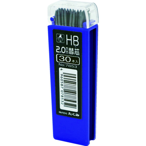takumi敲门型铅笔替换HB 30件
补充铅笔 7853