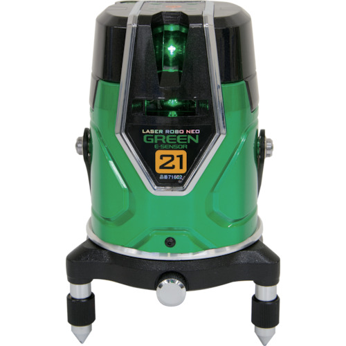 [停产] shinwa [售罄并停止]激光robo_green_neo_esensor21_length，水平和地面墨水
绿线激光 71602