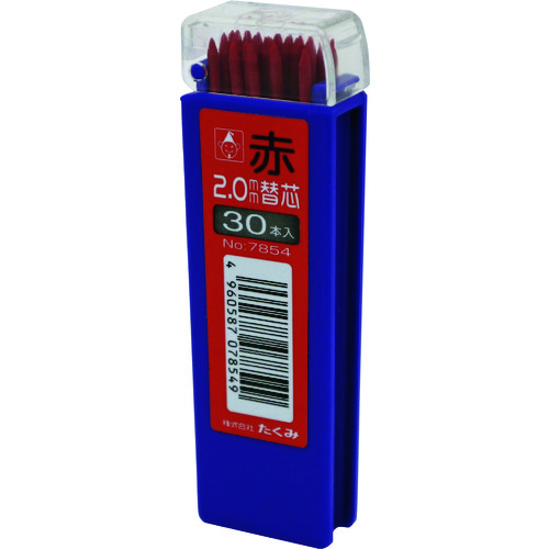 takumi敲门型铅笔替换红色30件
补充铅笔 7854