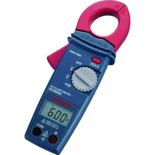 SANWA仅AC仅数字夹具仪与True RMS值兼容
夹子表 DCM60R