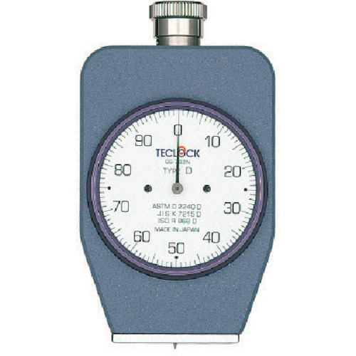 Teclock橡胶/塑料硬度仪表
橡胶和塑料的硬度测试仪（持久性） GS-702N