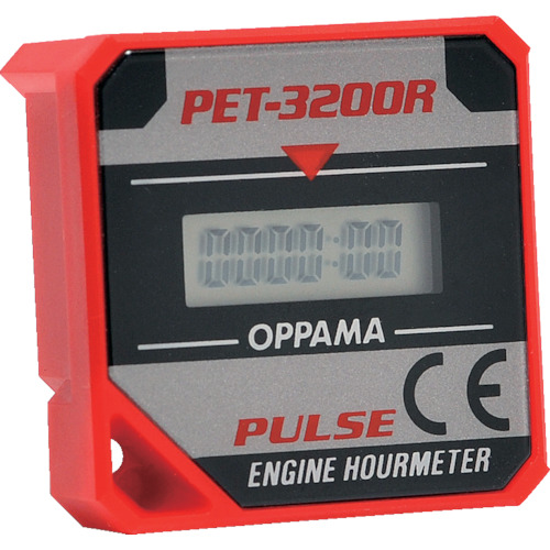 Oppama Pulse Engine小时仪表PET-3200R
脉冲发动机时间表 PET-3200R